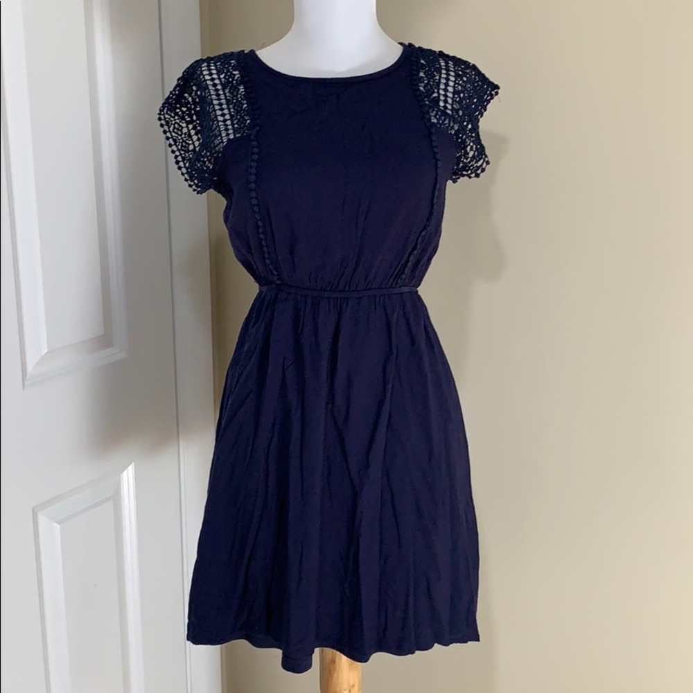 Blue mini summer dress sz S